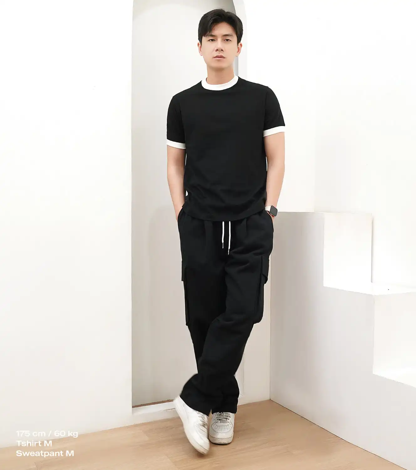 Fitted Cut Ringer Tee – Forward Seam Construction - Kaos Ringer Fit Pas Badan by Abyad Apparel Pro Project - Gambar 2