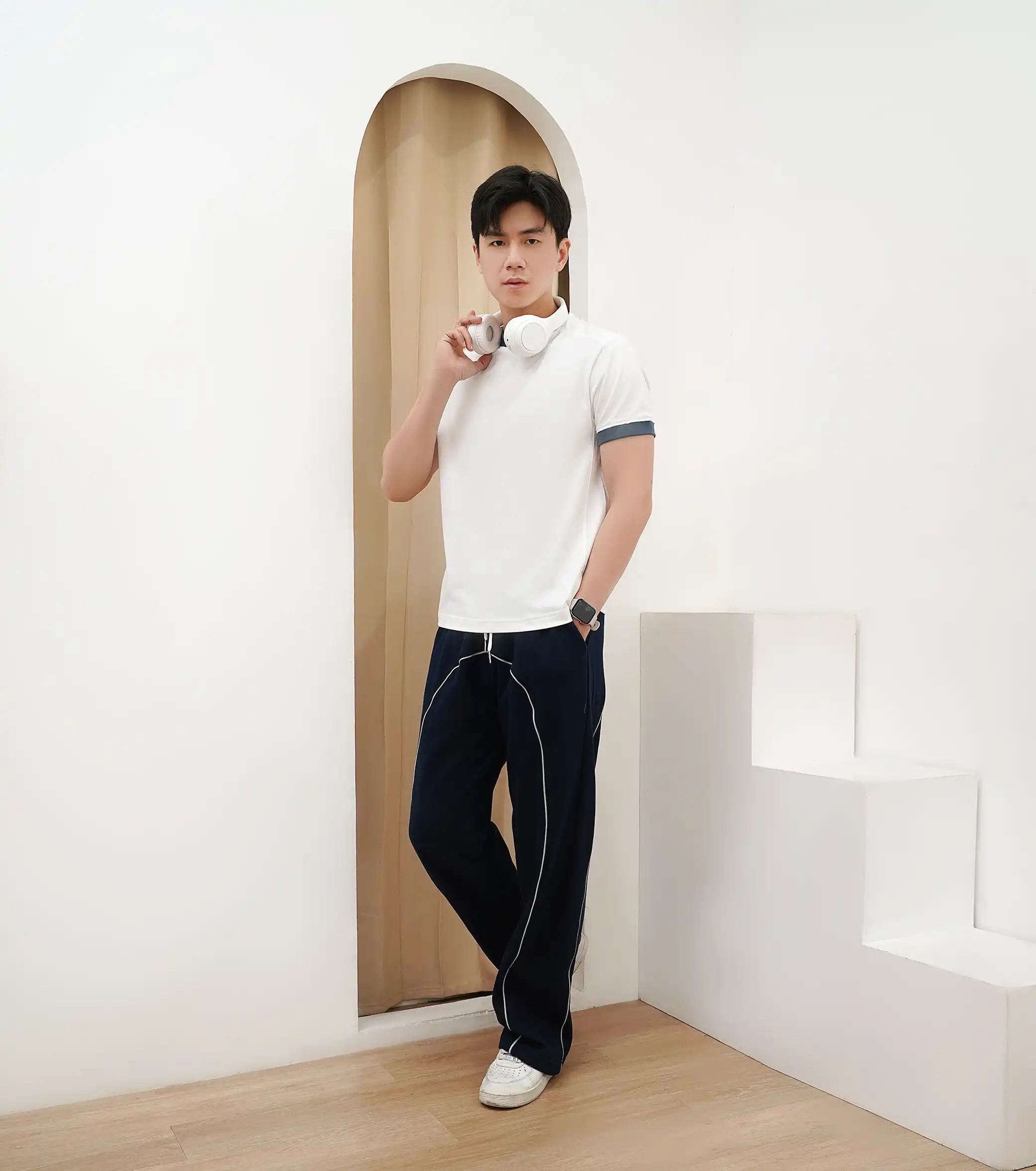 Fitted Cut Ringer Tee – Forward Seam Construction - Kaos Ringer Fit Pas Badan by Abyad Apparel Pro Project - Gambar 3